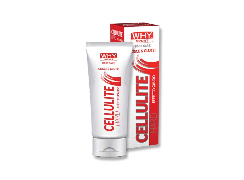 BODY CARE CELLULITE HARD - Crema tonificante e rimodellante per cosce e glutei WHY SPORT