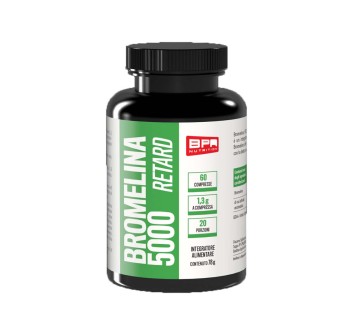 BROMELINA 5000 RETARD - Enzima naturale con funzioni antinfiammatorie e digestive BPR NUTRITION