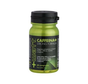 CAFFEINA+ - Integratore di caffeina, taurina, inositolo e vitamine. +WATT