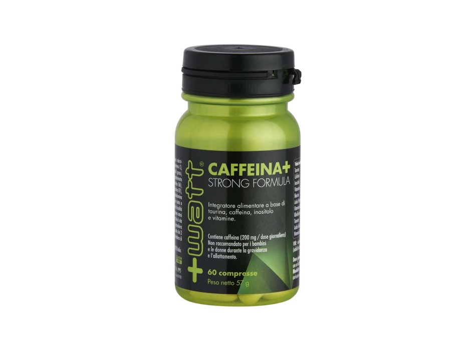 CAFFEINA+ - Integratore di caffeina, taurina, inositolo e vitamine. +WATT