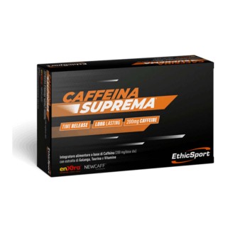 CAFFEINA SUPREMA - Integratore a base di Caffeina a rilascio prolungato ETHICSPORT