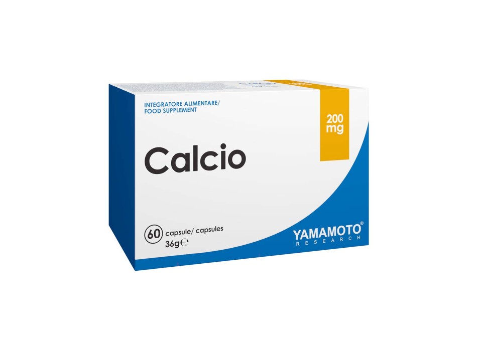 CALCIO - Integratore a base di Calcio e vitamina D YAMAMOTO NUTRITION