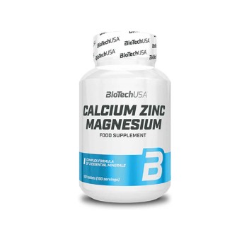 CALCIUM ZINC MAGNESIUM - Integratore di Calcio, Zinco E Magnesio BIOTECH USA