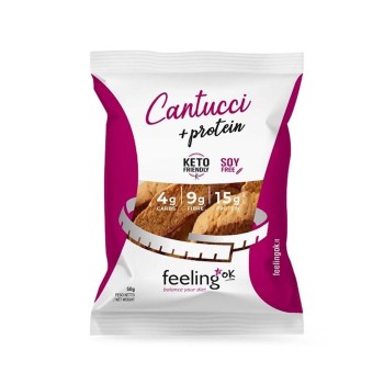 CANTUCCI START - Cantucci proteici a basso contenuto di carboidrati FEELING OK