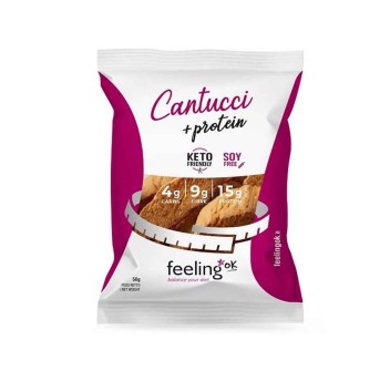 CANTUCCI START - Cantucci proteici a basso contenuto di carboidrati FEELING OK