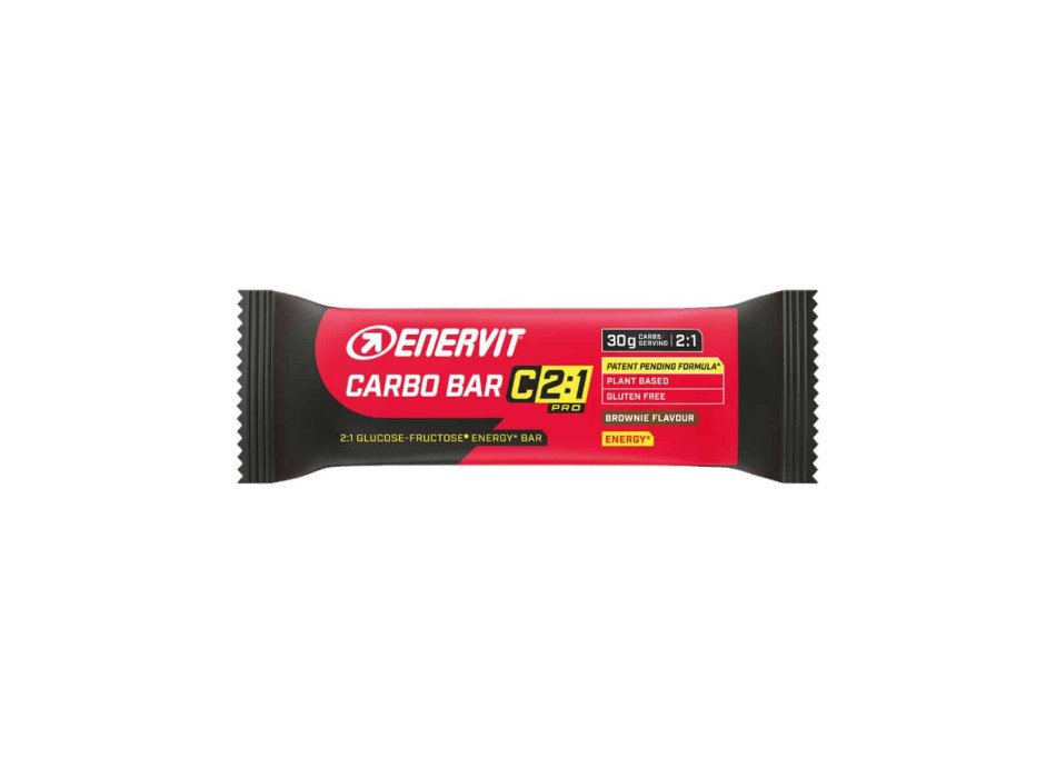 CARBO BAR C2:1 PRO - Barretta a base di avena con glucosio e fruttosio e vitamina B1 ENERVIT