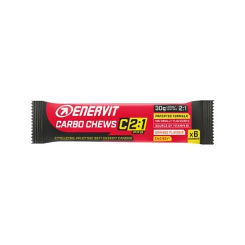 CARBO CHEWS C2:1 PRO - Caramelle gommose base di maltodestrine con vitamina B1 ENERVIT