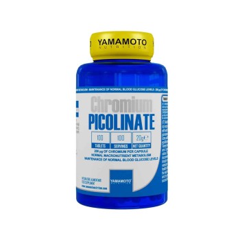 CHROMIUM PICOLINATE - Integratore di Cromo Picolinato in compresse YAMAMOTO NUTRITION