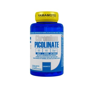 CHROMIUM PICOLINATE - Integratore di Cromo Picolinato in compresse YAMAMOTO NUTRITION