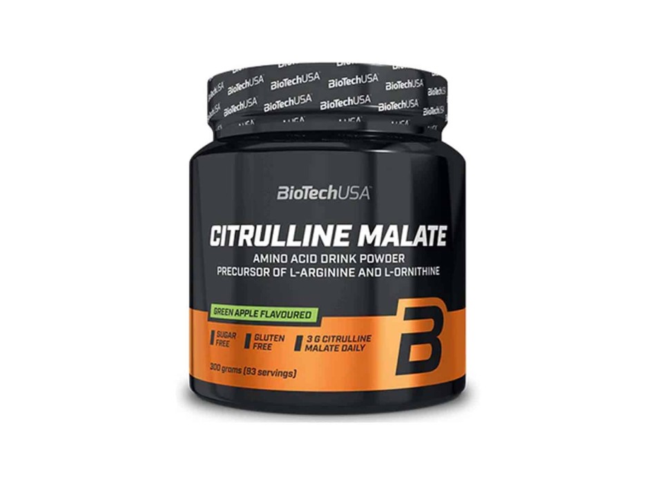 CITRULLINE MALATE - BIOTECHUSA - Integratore a base di L-citrullina malato BIOTECH USA