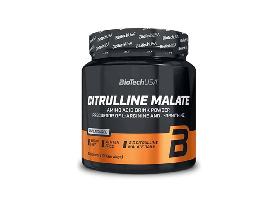 CITRULLINE MALATE - BIOTECHUSA - Integratore a base di L-citrullina malato BIOTECH USA