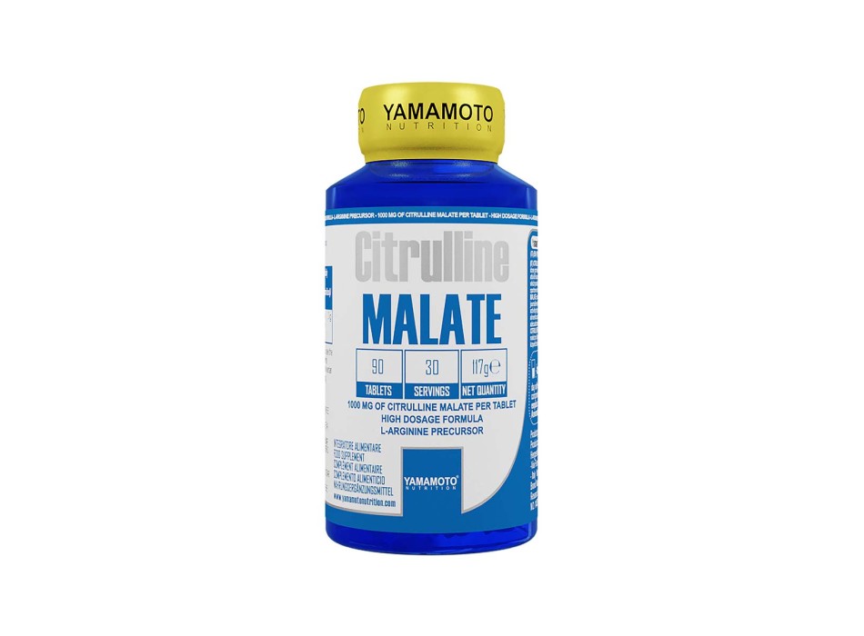 CITRULLINE MALATE - YAMAMOTO - Integratore di Citrullina Malato in compresse YAMAMOTO NUTRITION