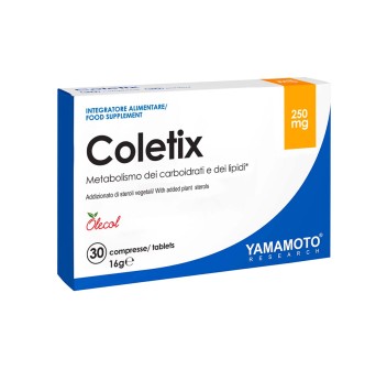 COLETIX - Coletix® contribuisce al mantenimento di livelli normali di colesterolo YAMAMOTO NUTRITION