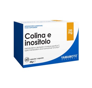 COLINA E INOSITOLO - Integratore dii Colina E Inositolo in capsule YAMAMOTO NUTRITION