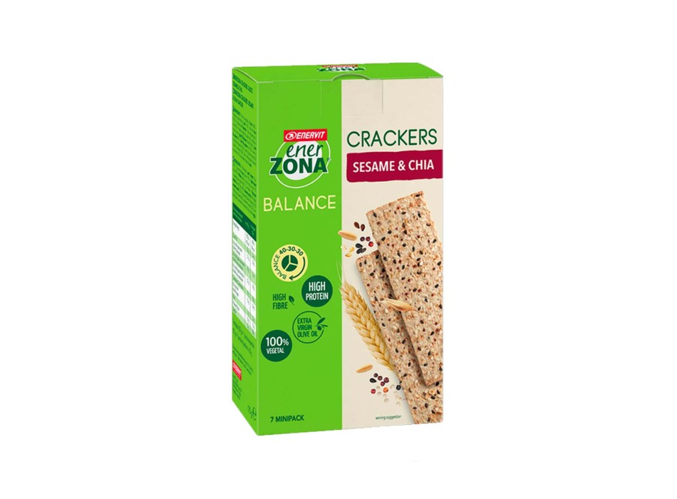 CRACKERS - Crackers ideali per diete bilanciate ENERVIT ENERZONA