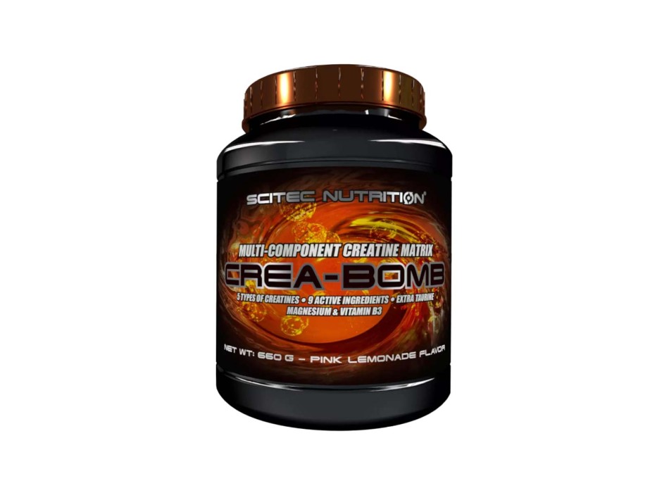 CREA-BOMB - Creatina da 5 fonti differenti con aggiunta di energizzanti SCITEC NUTRITION