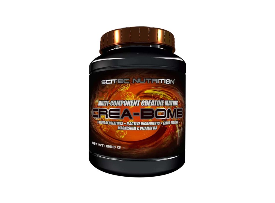 CREA-BOMB - Creatina da 5 fonti differenti con aggiunta di energizzanti SCITEC NUTRITION