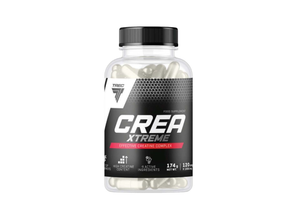 CREA XTREME CAPS. - Integratore a base di Creatina monoidrato in capsule TREC NUTRITION GROUP