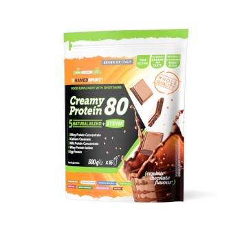 CREAMY PROTEIN 80 - Integratore di Proteine da 5 fonti differenti NAMEDSPORT