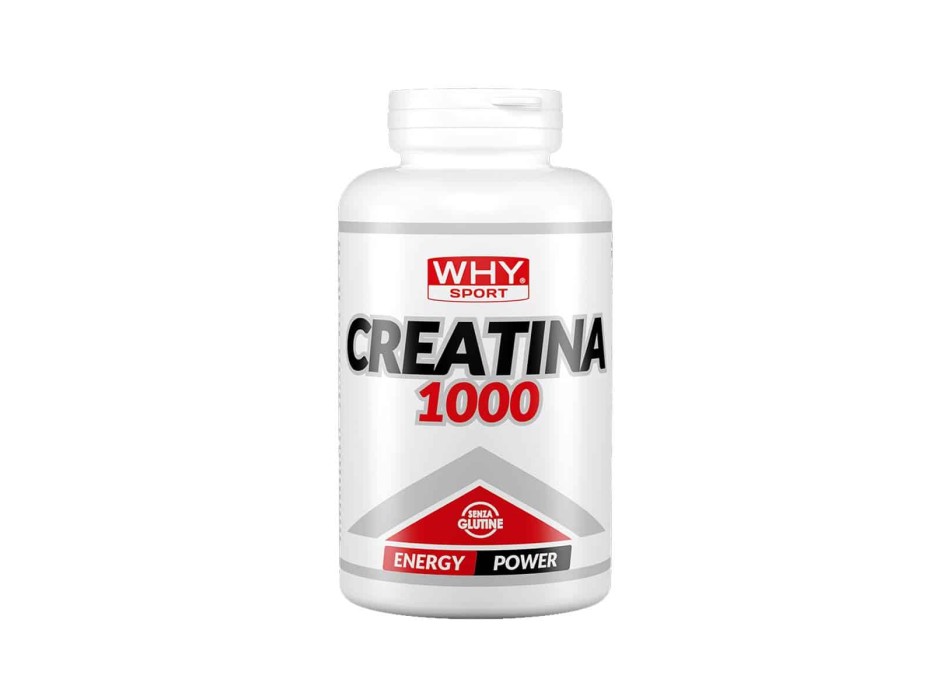 CREATINA 1000 - Integratore di Creatina in compresse WHY SPORT