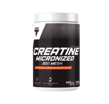 CREATINE MICRONIZED 200 MESH - Integratore di Creatina monoidrato microfiltrata TREC NUTRITION GROUP