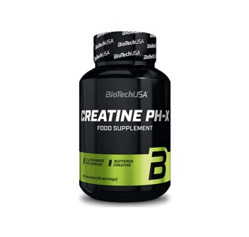 CREATINE PH-X - Creatina in formulazione tamponata in pratiche capsule BIOTECH USA