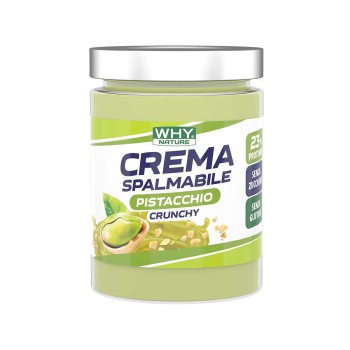 CREMA SPALMABILE CRUNCHY - Crema spalmabile proteica con granella WHY NATURE