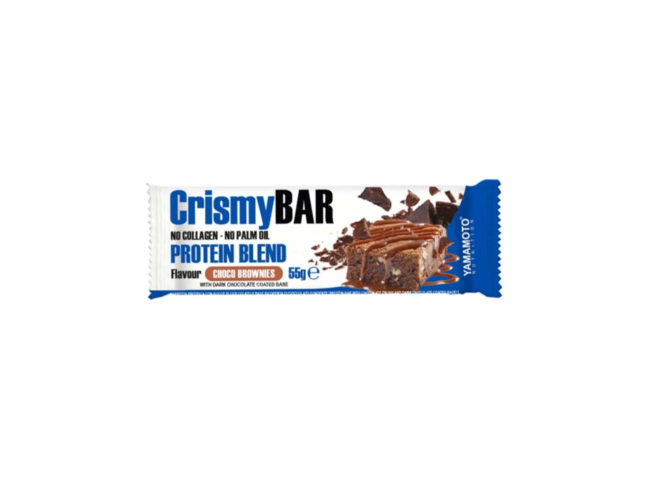 CRISMY BAR - Barretta proteica a base di crispies di latte e soia YAMAMOTO NUTRITION