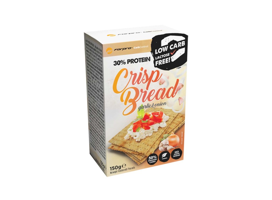 CRISP BREAD - Crackers proteici a ridotto contenuto di carboidrati FORPRO