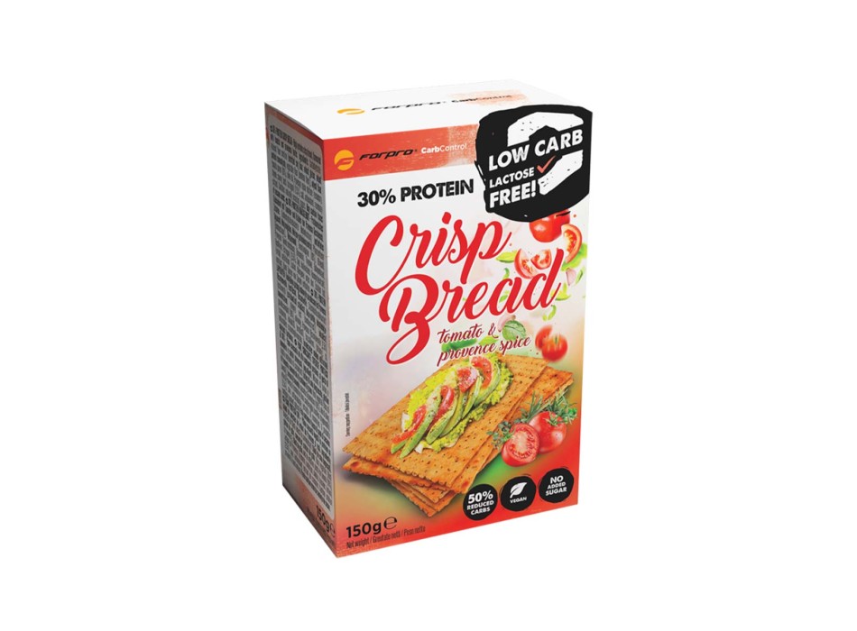 CRISP BREAD - Crackers proteici a ridotto contenuto di carboidrati FORPRO