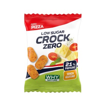 CROCK ZERO - Snack salato proteico a ridotto contenuto di zuccheri WHY NATURE