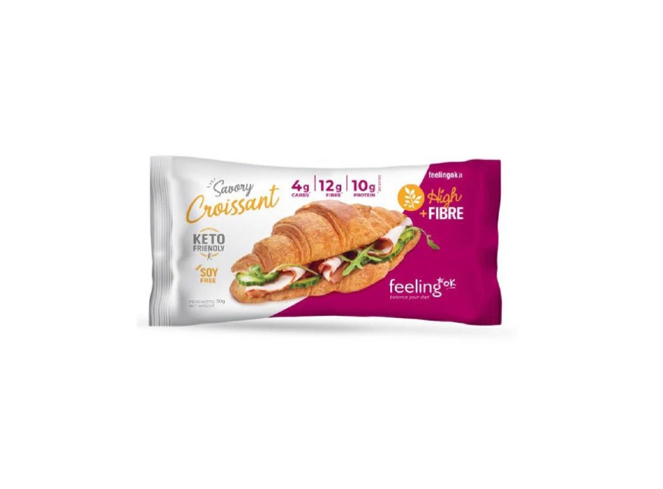 Croissant Savory+fibre optmize 50Gr