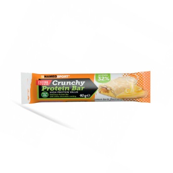 CRUNCHY PROTEIN BAR - Barretta proteica con croccante copertura al cioccolato NAMEDSPORT