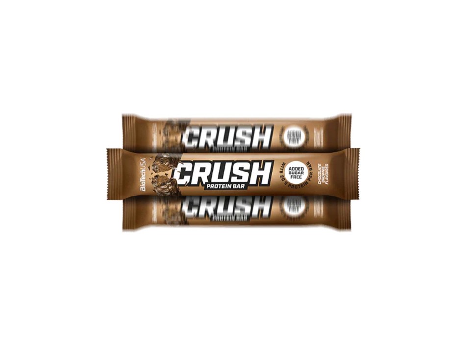 CRUSH PROTEIN BAR - Barretta proteica con ripieno e croccante copertura BIOTECH USA