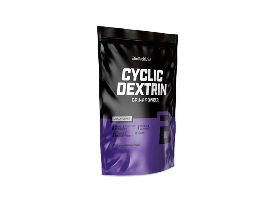 CYCLIC DEXTRIN - Bevanda in polvere non aromatizzata con maltodestrina Cluster Dextrin™ BIOTECH USA