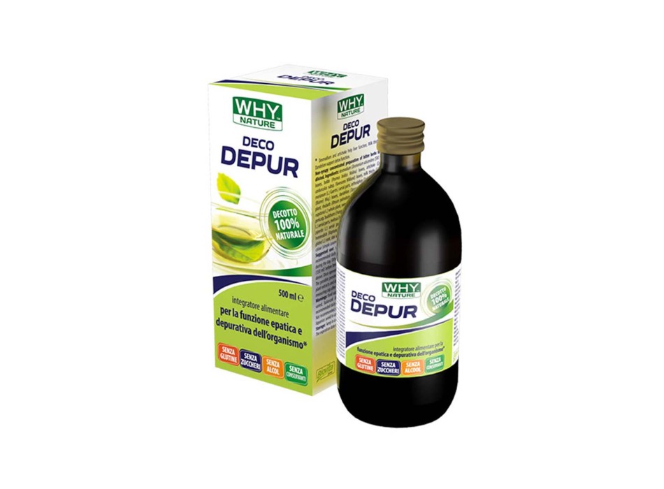 DECO DEPUR - Decotto depurativo naturale ad azione epato-depurativa e digestiva WHY NATURE