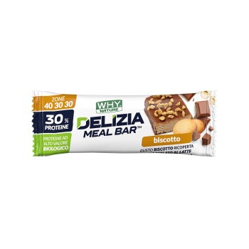 DELIZIA MEAL BAR - Barretta bilanciata ideale per le diete a zona WHY NATURE