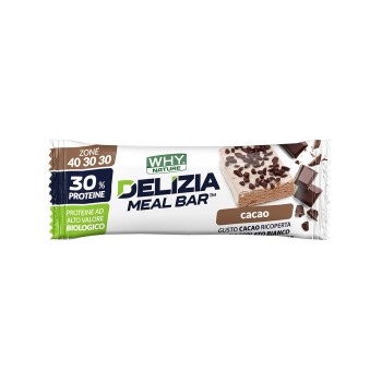 DELIZIA MEAL BAR - Barretta bilanciata ideale per le diete a zona WHY NATURE