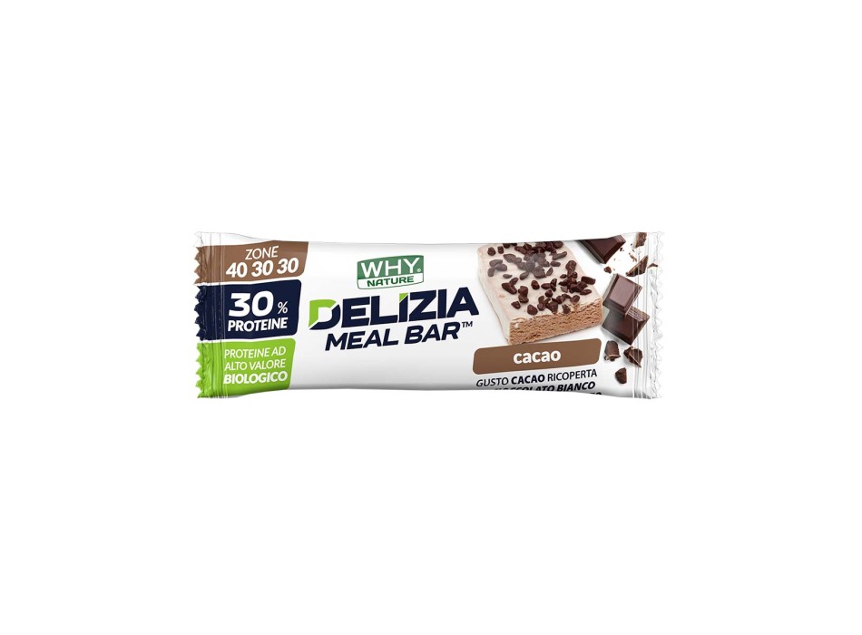 DELIZIA MEAL BAR - Barretta bilanciata ideale per le diete a zona WHY NATURE