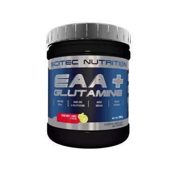 EAA + GLUTAMINE - Complesso di Aminoacidi essenziali e Glutammina SCITEC NUTRITION