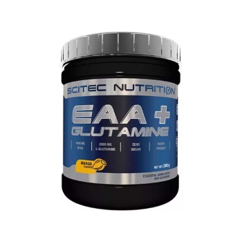 EAA + GLUTAMINE - Complesso di Aminoacidi essenziali e Glutammina SCITEC NUTRITION