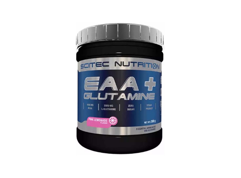 EAA + GLUTAMINE - Complesso di Aminoacidi essenziali e Glutammina SCITEC NUTRITION