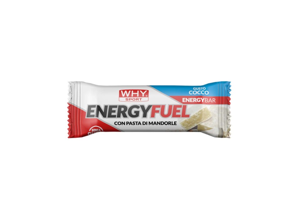 ENERGY FUEL - Barretta energetica a base di pasta di mandorla WHY SPORT