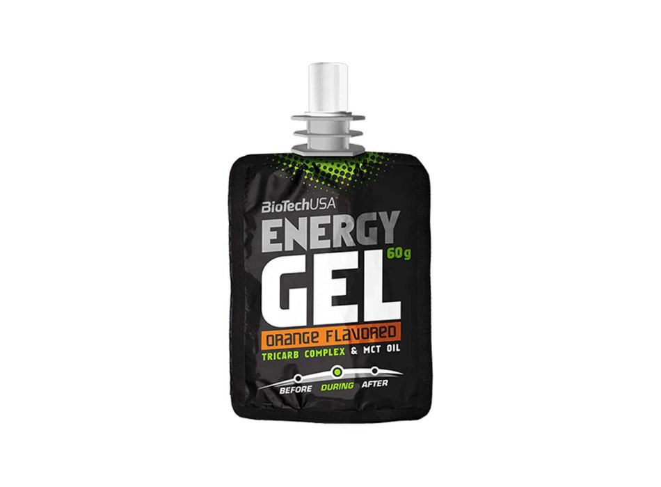 ENERGY GEL - Gel energetico con carboidrati, vitamine, minerali e stimolanti BIOTECH USA