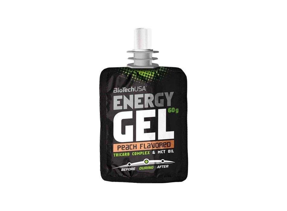 ENERGY GEL - Gel energetico con carboidrati, vitamine, minerali e stimolanti BIOTECH USA