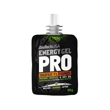 ENERGY GEL PRO - Gel energetico con carboidrati, vitamine, minerali, stimolanti e aminoacidi BIOTECH USA