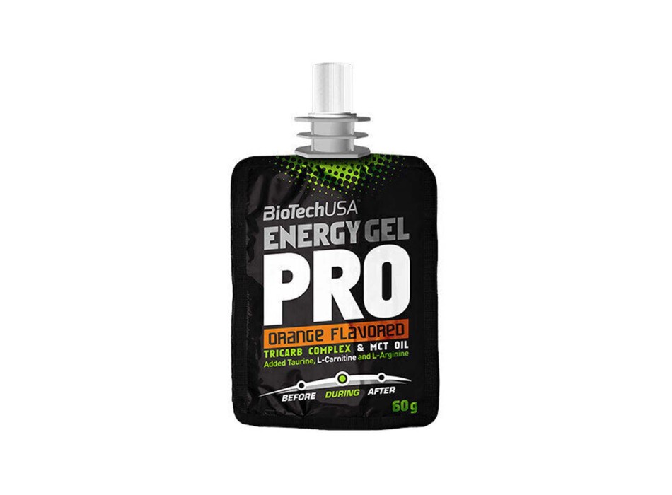 ENERGY GEL PRO - Gel energetico con carboidrati, vitamine, minerali, stimolanti e aminoacidi BIOTECH USA