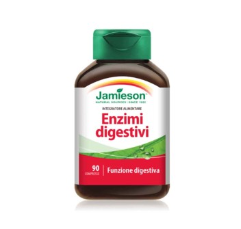 ENZIMI DIGESTIVI - Integratore multi-enzimatico che favorisce il processo di digestione. JAMIESON