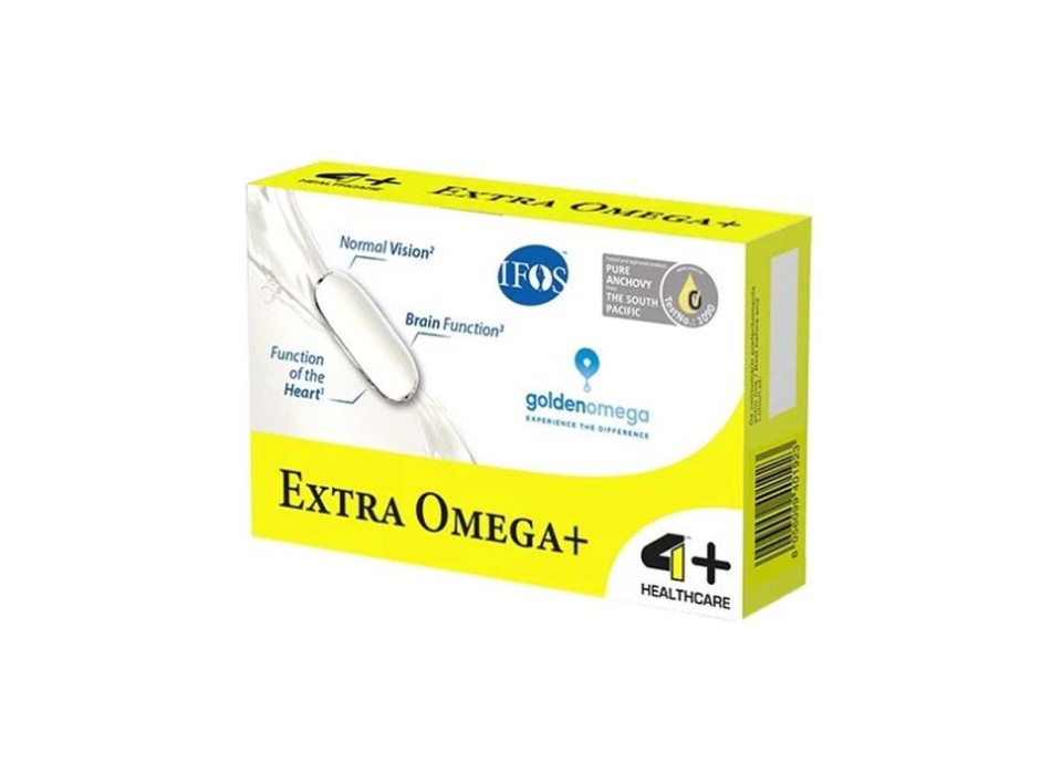 EXTRA OMEGA+ - Integratore di Omega-3 4+ NUTRITION