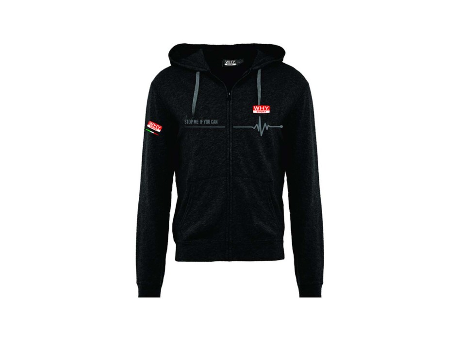 FELPA CLAIM UNISEX - Felpa Claim Unisex
TAGLIA XL
COLORE NERO WHY SPORT